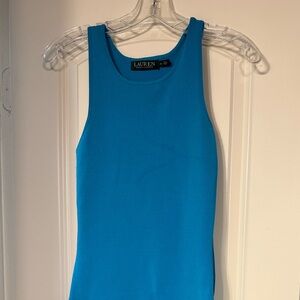 Ralph Lauren Vibrant Blue Midi Dress